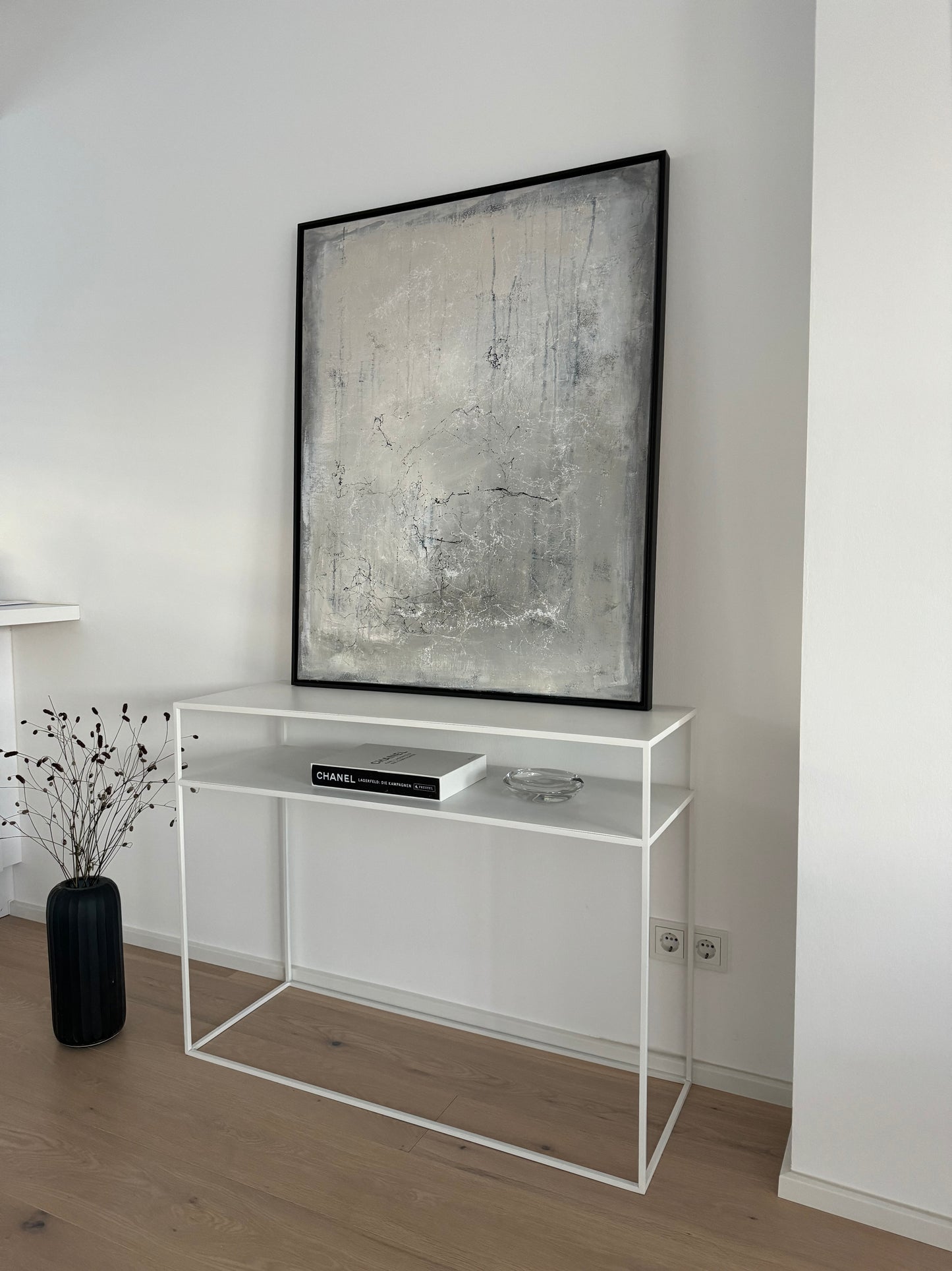 Melody Noir 80x100cm with black frame