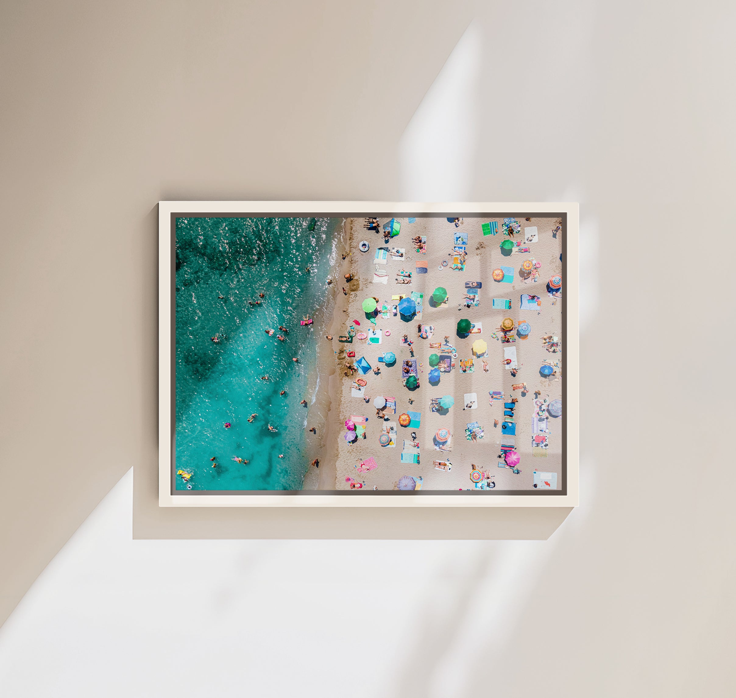 世界Seaside Interiors 写真集 Emerald Seas - Stormy Sky Over Jewel Toned Sea Photograph, HI